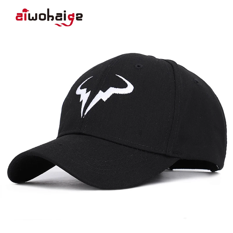 

2019 New fashion Rafael Nadal Baseball Cap Tennis Player No Structure Dad Hat Men Women adjustable Snapback Caps bone Embroidery