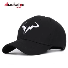 2019 New fashion Rafael Nadal Baseball Cap Tennis Player No Structure Dad Hat Men Women adjustable Snapback Caps bone Embroidery structure of bone