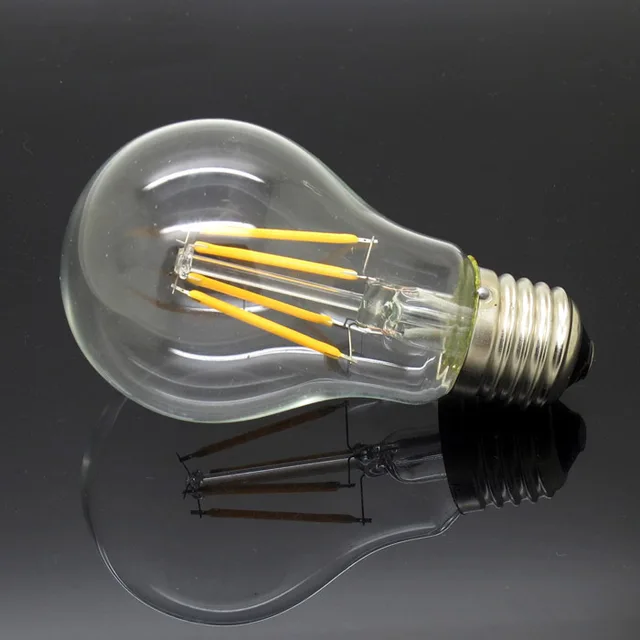 edison new design dimmable 8w e27 220v 240v ac led lamp filament cob