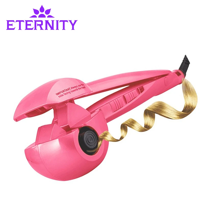Curly Hair Styling Portable Electric Automatic Hair Styling Tools  Thermostatic Wavy Pear Flower Tourmaline Ceramic 013 - Hair Curler -  AliExpress