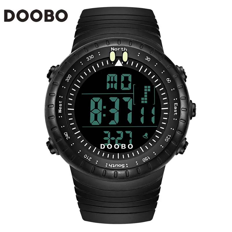 DOOBO Fashion Watch Men Waterproof LED Sports Digital Military Watches Men's Casual Electronics Wristwatches Relogio Masculino