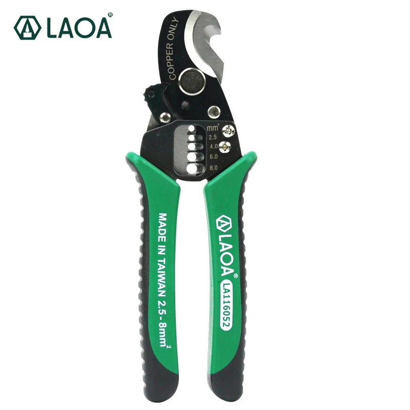 

TAIWAN LAOA SK5 Material 3 in 1 Multifunction Cable Wire Stripper Cutter Electrician pliers Paring Wires