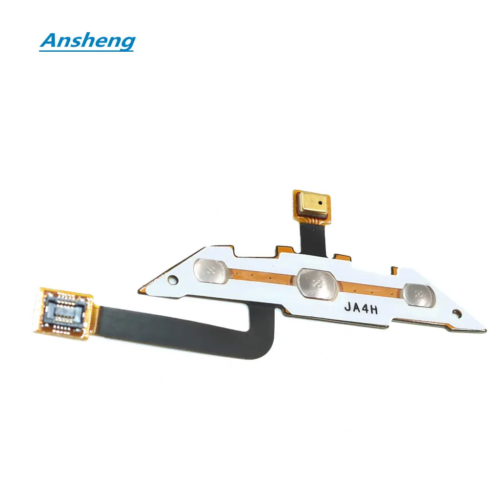 

Ansheng Home Button Menu Return Key Sensor Flex Cable With Microphone Mic For Samsung S5620 GT-S5620