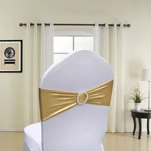 Горячие 50 шт/партия декорации для свадебной церемонии стрейч металлик золото/серебро/черный 10 цветные стулья пояс группа отель банкет Вечерние