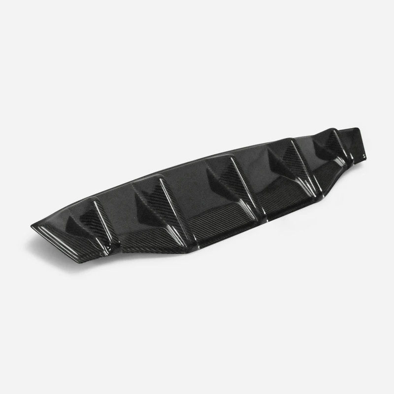 

US Warehouse Type M Carbon Fiber Rear Diffuser Add On Glossy Fibre Bumper Splitter Addon Under Panel Kit Trim For Kia Stinger