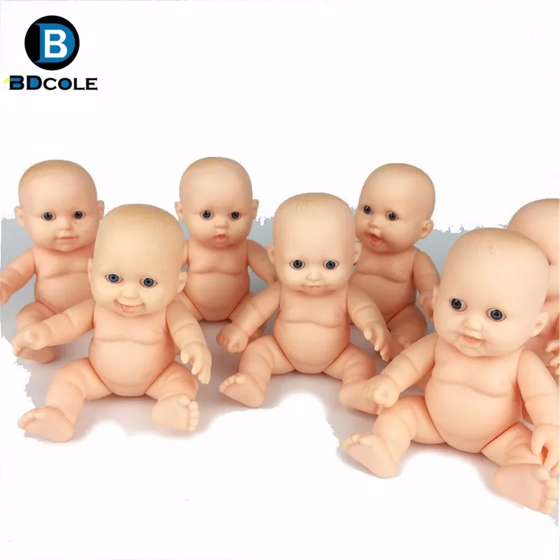 1 шт. случайным образом выбрать 13 см мини силиконовые 3D глаза Reborn Baby Doll реалистичные различные экспрессии ладони куклы, сделанные Jimusuhutu