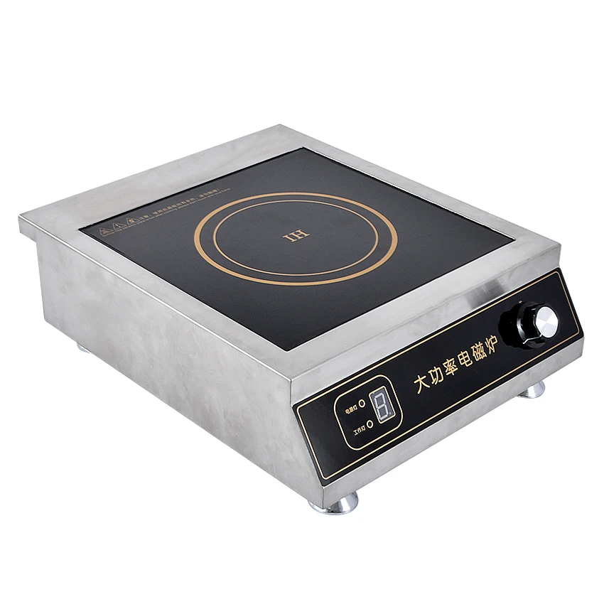 F 350D Commercial oven 3500W power induction cooker electric frying stove stir