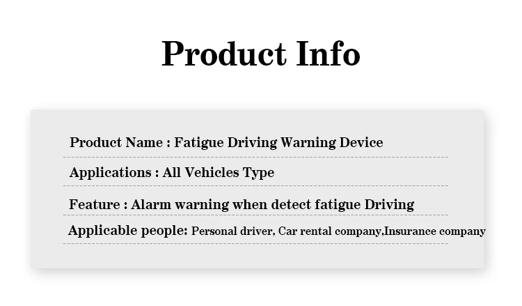 real time fatigue driving warning alarm device20170429_0051