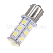 100 шт. Цена по прейскуранту завода-изготовителя P21W 1156 BA15S 18 SMD 5050 светодиодный автомобильный тормоз обратный конец заднее Сигнальное освещение лампы постоянного тока 12В оптом