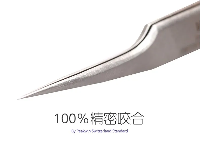 Extensão dos Cílios Marca Inoxidável Superhard Anti-static Pinças Pestana Ferramenta Série SA Pinça 10pcs 100% Aço 8 High Quality Beleza e saúde