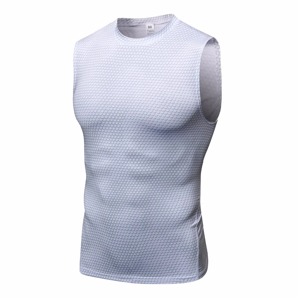 

Running Vest For Men Sleeveless Running T Shirt Man Pro Sports Bottom Shirts Breathable Quick Dry Jogging Sports Training Vest