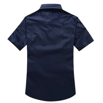 

WIPU 2019 Fashion Airforce Uniform Military Short Sleeve Shirts Men's Dress Shirt Military Uniform Shirt M-3XL