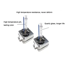 Из 2 предметов фар HID Xenon D1S 5000 Автомобильная ксеноновая лампа 12 V 35 W D1S D1C Скрытая Автоматическая лампочка 4300 8000 10000 12000 K