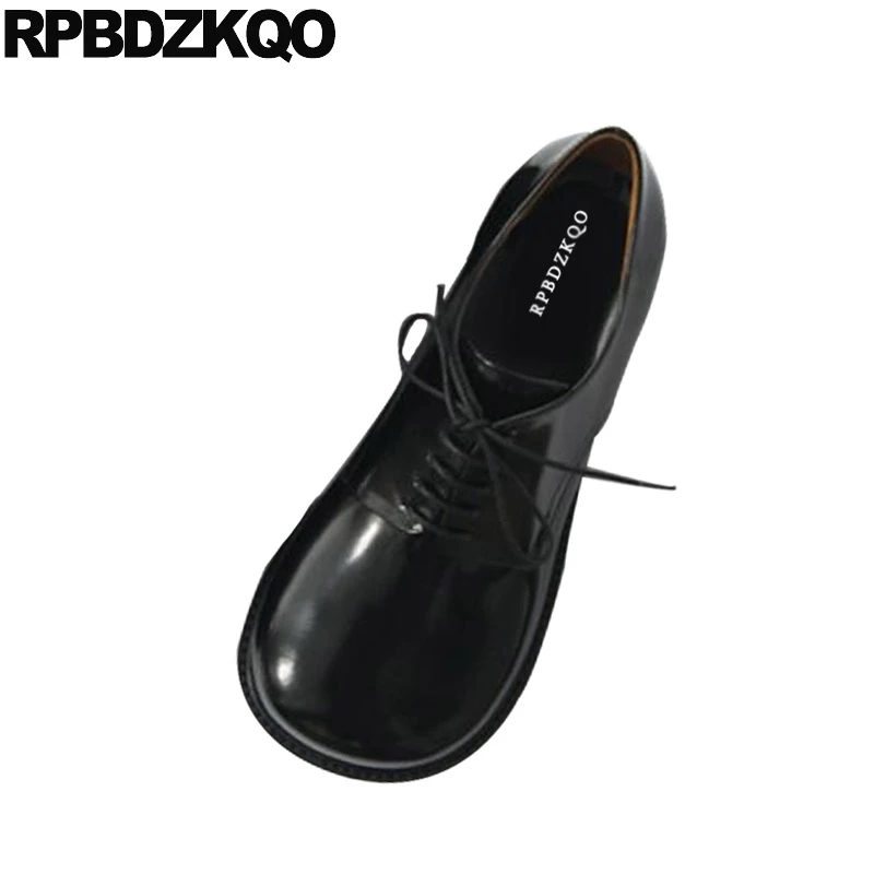 round toe oxfords womens