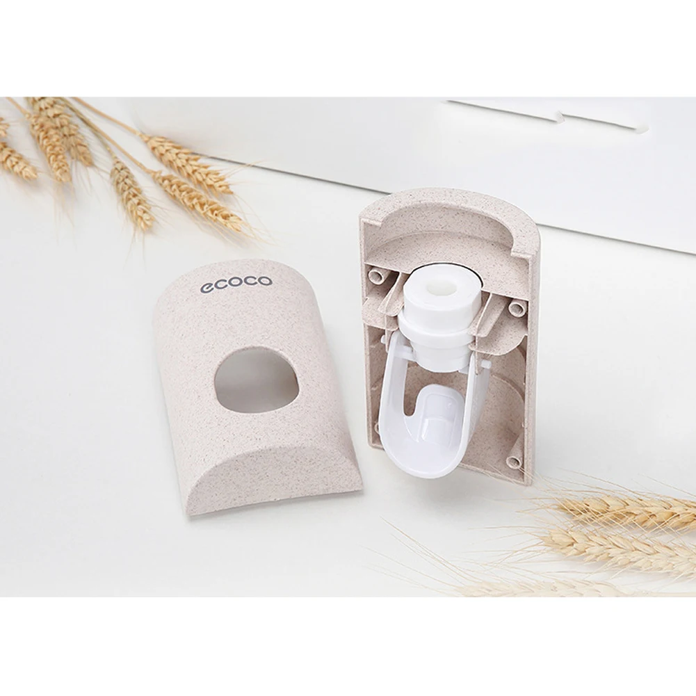 Dust Proof Hotel Home Rack Automatic Dispenser Non Toxic Stand Toothpaste Squeezer Bathroom Accessories Wall Mounted Family Dust Proof Hotel Home Rack Automatic Dispenser Non Toxic Stand Toothpaste Squeezer Bathroom Accessories Wall Mounted Family