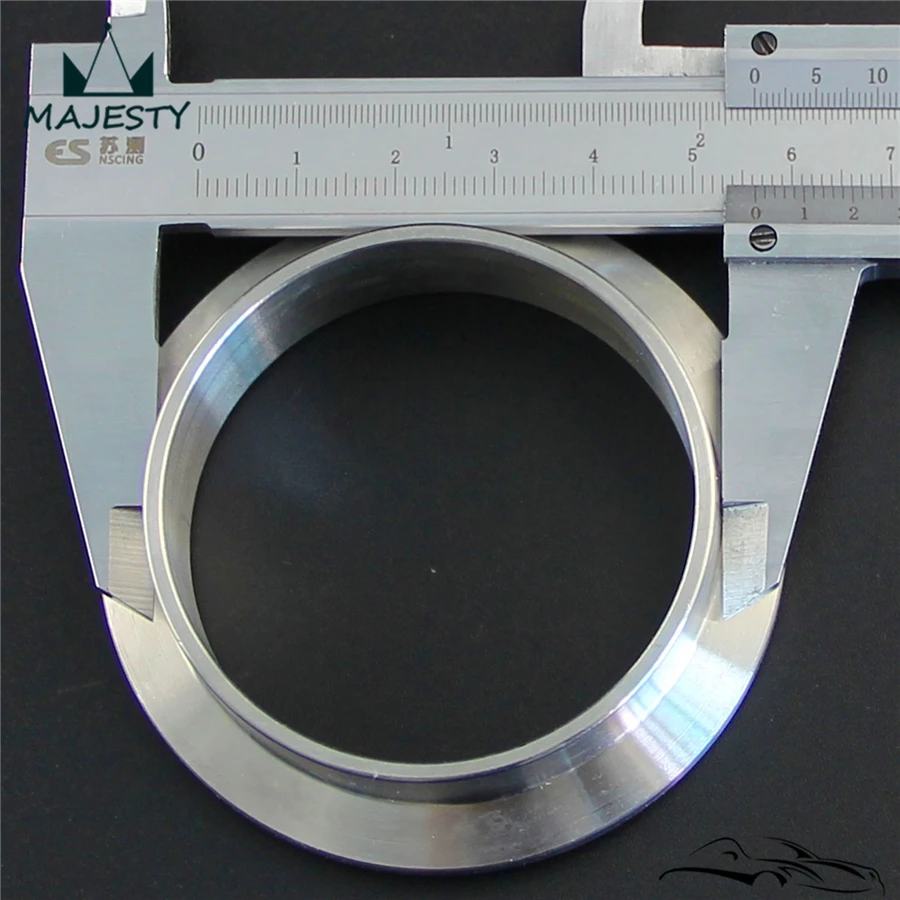 2 дюймовые 51 мм V Band Vband Clamp CNC фланцы из нержавеющей стали Turbo downpipe| |