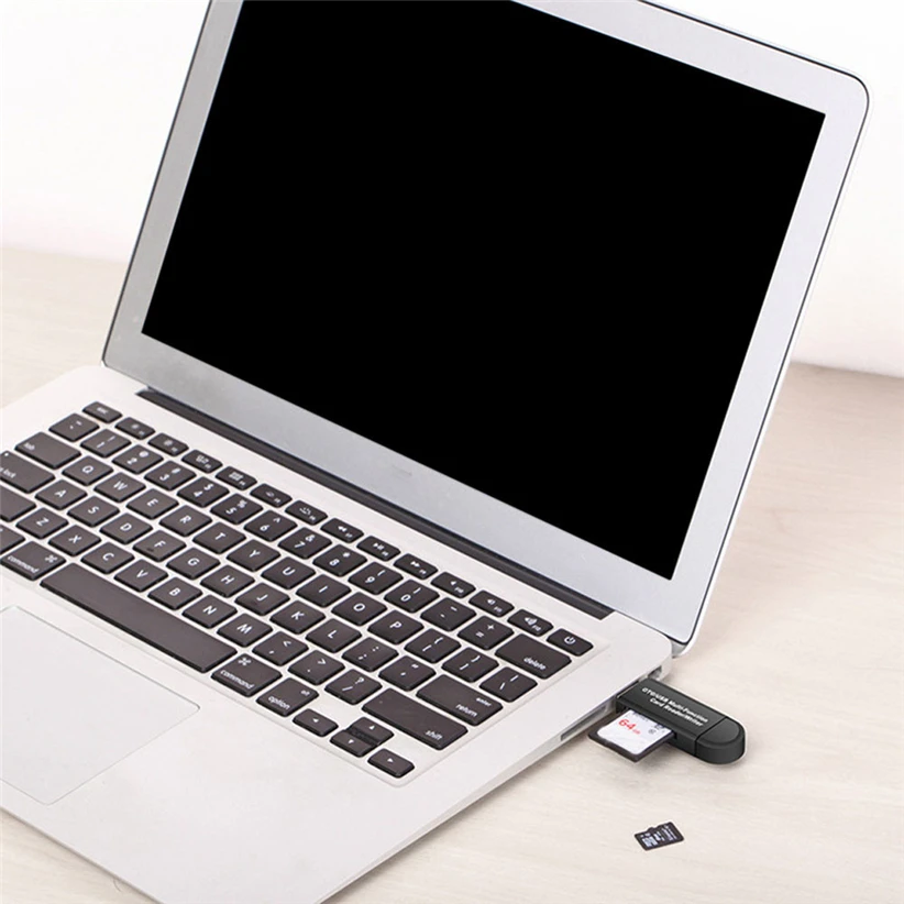 Мини USB 2 0 + OTG Micro SD/SDXC TF кардридер адаптер U Disk Futural Digital дропшиппинг|otg micro sd|tf card reader