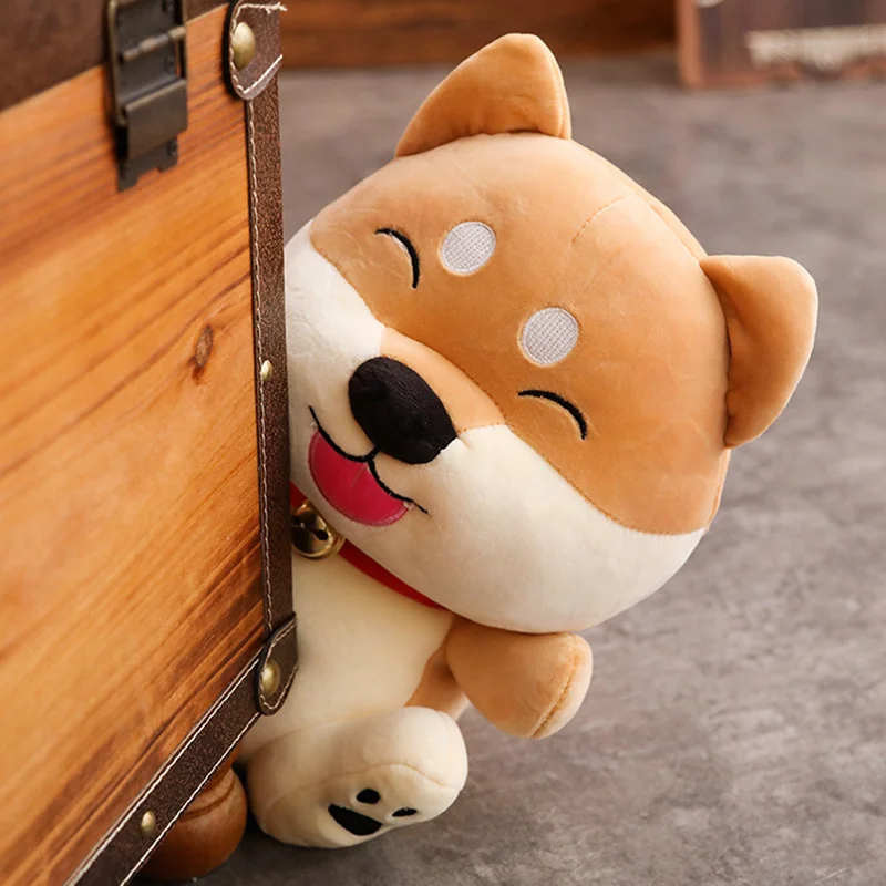 1 шт. Kawaii Fat Shiba Inu собака плюшевые игрушки мягкие милые животные мультфильм Подушка прекрасный подарок для детей Детские хорошее качество