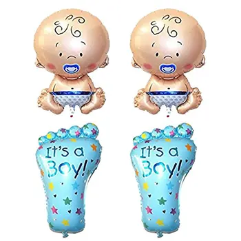 

2pcs Baby Nipple Aluminum Membrane Globe Aerated Cartoon Doll + 2pcs small feet