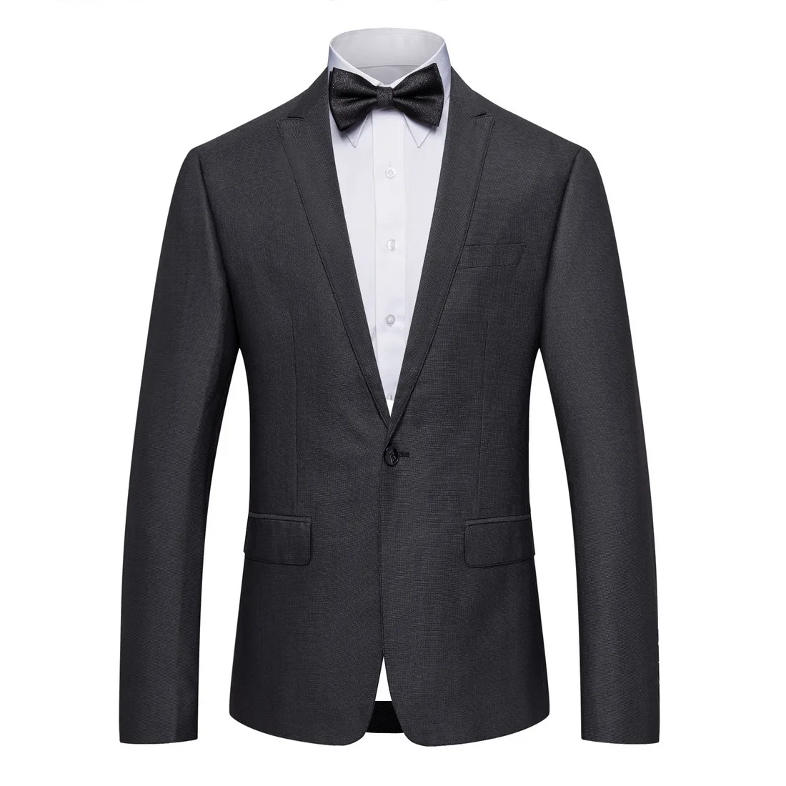 S-5XL, высокое качество, мужской деловой Повседневный тонкий костюм, модный офисный мужской свадебный костюм на одной пуговице, 2 предмета