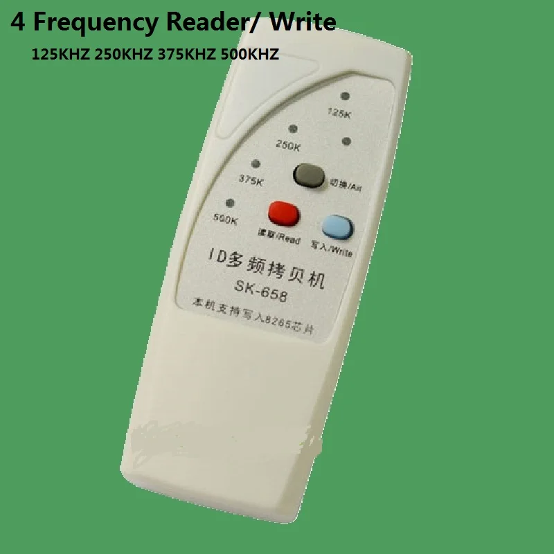 Handheld 125khz RFID Card Read-Write Device ID Access Control Card Copier Duplicator Cloner Reader & Writer & 5pcs Rewrite Tags