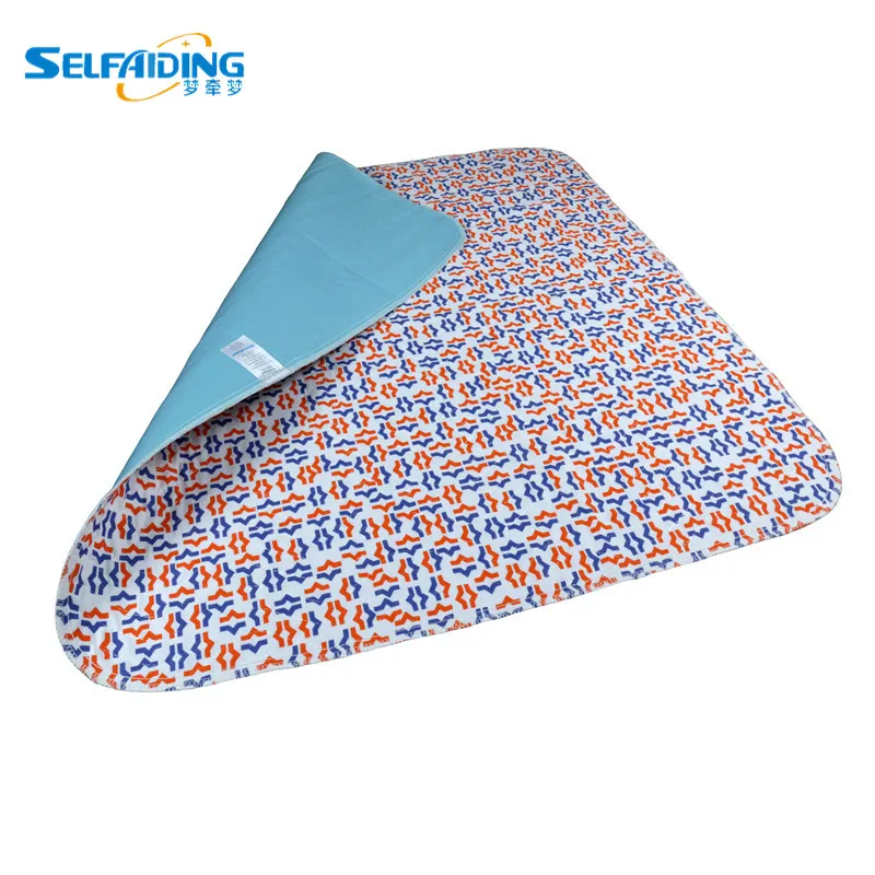 Economical reusable waterproof incontinence pad with PU barrier