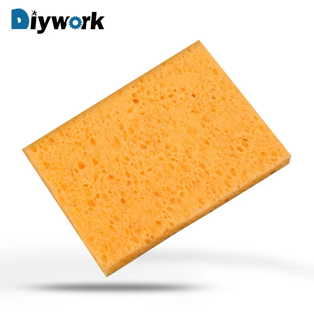 DIYWORK 1 шт. сварочный стол губка паяльник наконечник Сварочная очистка 5x3 5 см