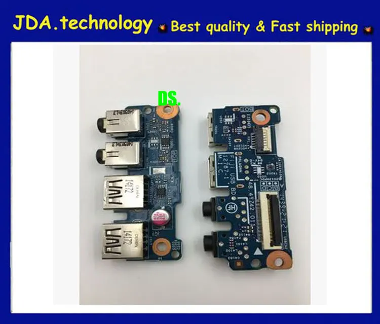 

Wellendorff USB connector For HP ProBook 450G1 450 G1 455 G1 Audio Jack USB Port Board 48.4YZ42.011 12787-1