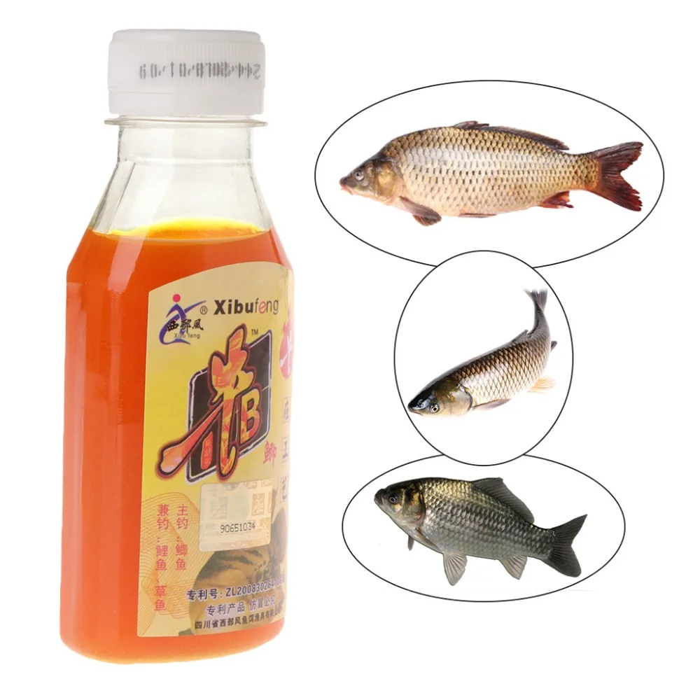 90ml Fishing Bait Artificial Lure Liquid Carp Flavor Additive Fishy
