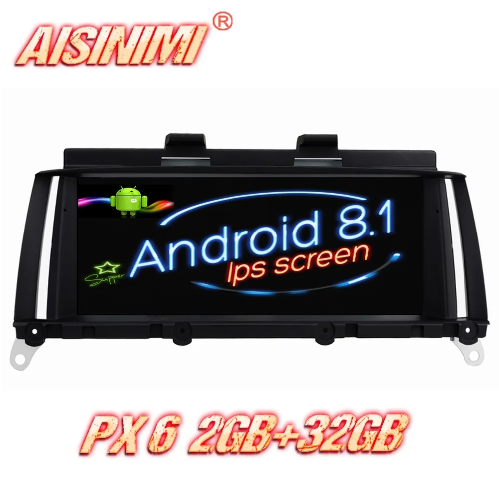 Best Android 8.1 For BMW X3 F25/X4 F26 Original NBT System, X3 F25 Original CIC System Car audio stereo car monitor screen all in one 0