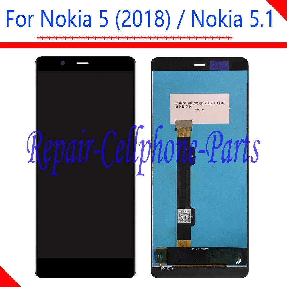 

New For Nokia 5 ( 2018 ) Full LCD display + Touch Screen Digitizer Assembly For Nokia 5.1 N5.1 TA-1061 TA-1075 TA-1076 TA-1081