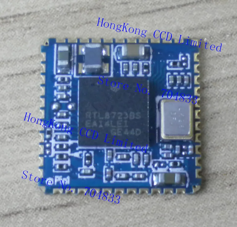 RTL8723BS комбо модуль 44 pin RL-SM02BD-8723BS-V1.3 12*12 мм wifi: GSPI+ SDIO BT: UART