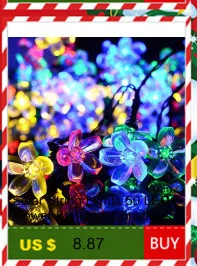 Солнечный Глобусы Гирлянды светодиодные огни многоцветный 50leds мяч party гирлянды Сад праздник Свадебные украшения Наружное освещение новогодние украшения солнечные панели новогодний декор солнечная батарея товары