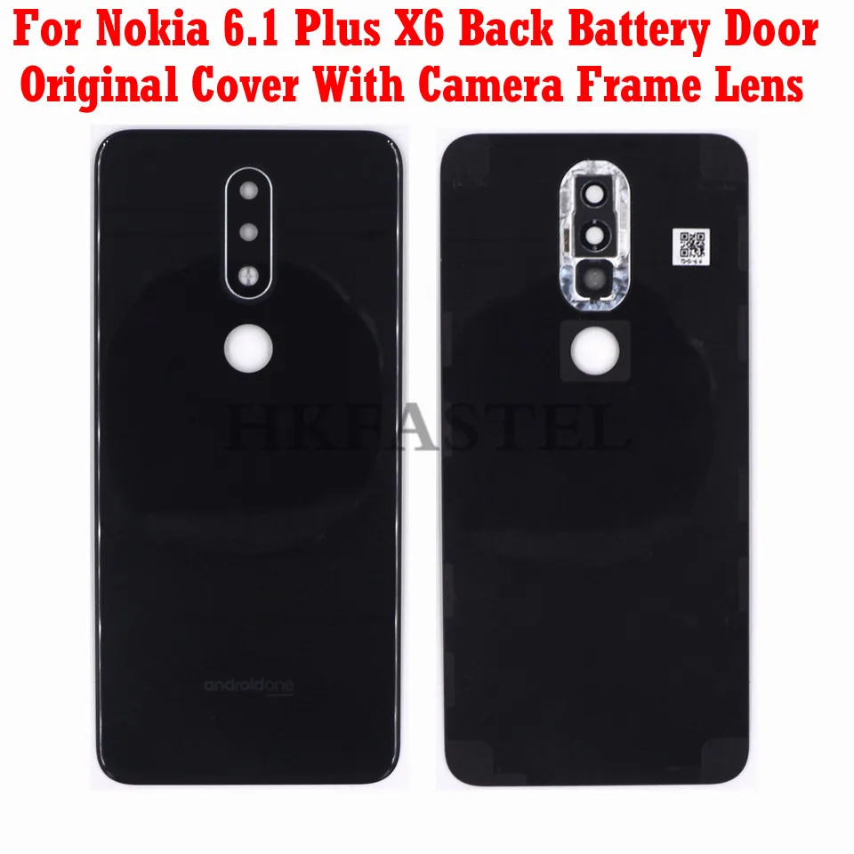 Для Nokia 6 1 Plus X6 оригинальный корпус мобильного телефона задняя крышка батарейного