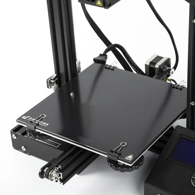 Creality 3D Ender3 Толстая самоклеящаяся поверхность для сборки стеклянная пластина 235X235 мм для 3d принтера Ender-3