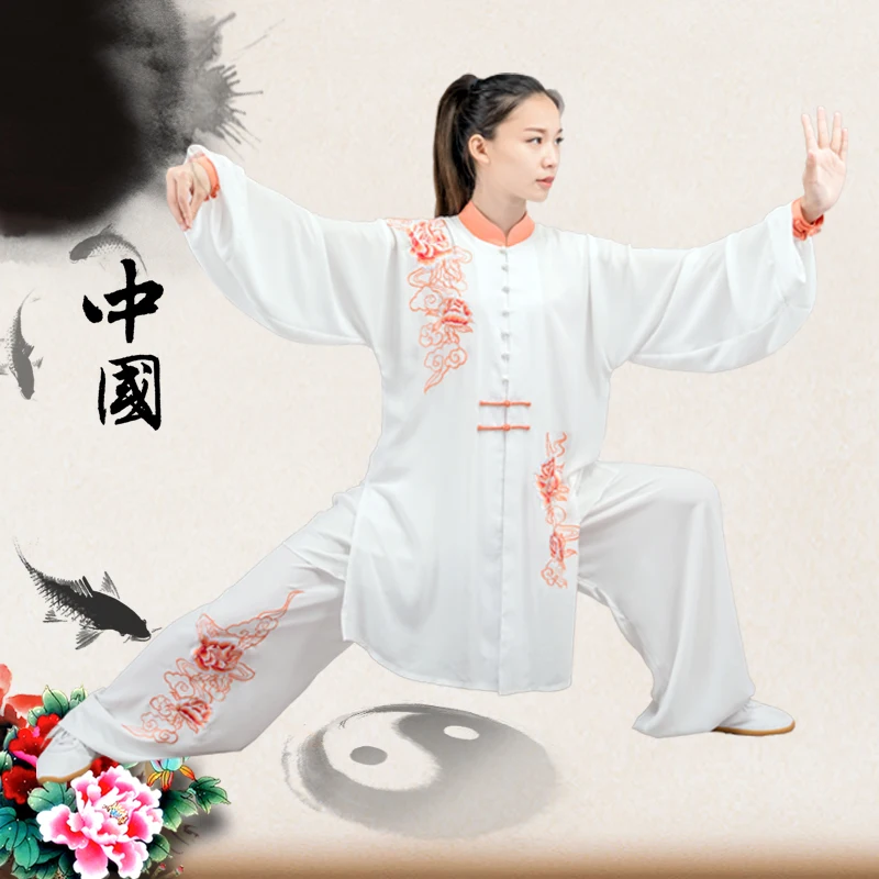 Горячая Распродажа 2019 новый дизайн одежды для боевых искусств Wushu TaiChi форма