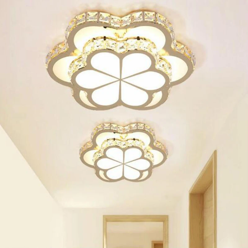 

Fashion Flowers LED K9 Crystal Chandelier Lamp Chandeliers led new lamp Pendant Gold High-power led chandelier light Chandelier