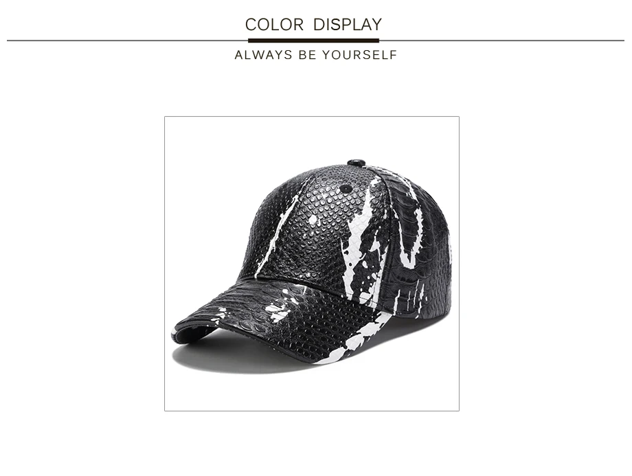 ADK Pu Leather Snapback For Male 2018 Fashion Baseball Caps 2018 New Leisure Caps For Men Women Brand Hat (4)