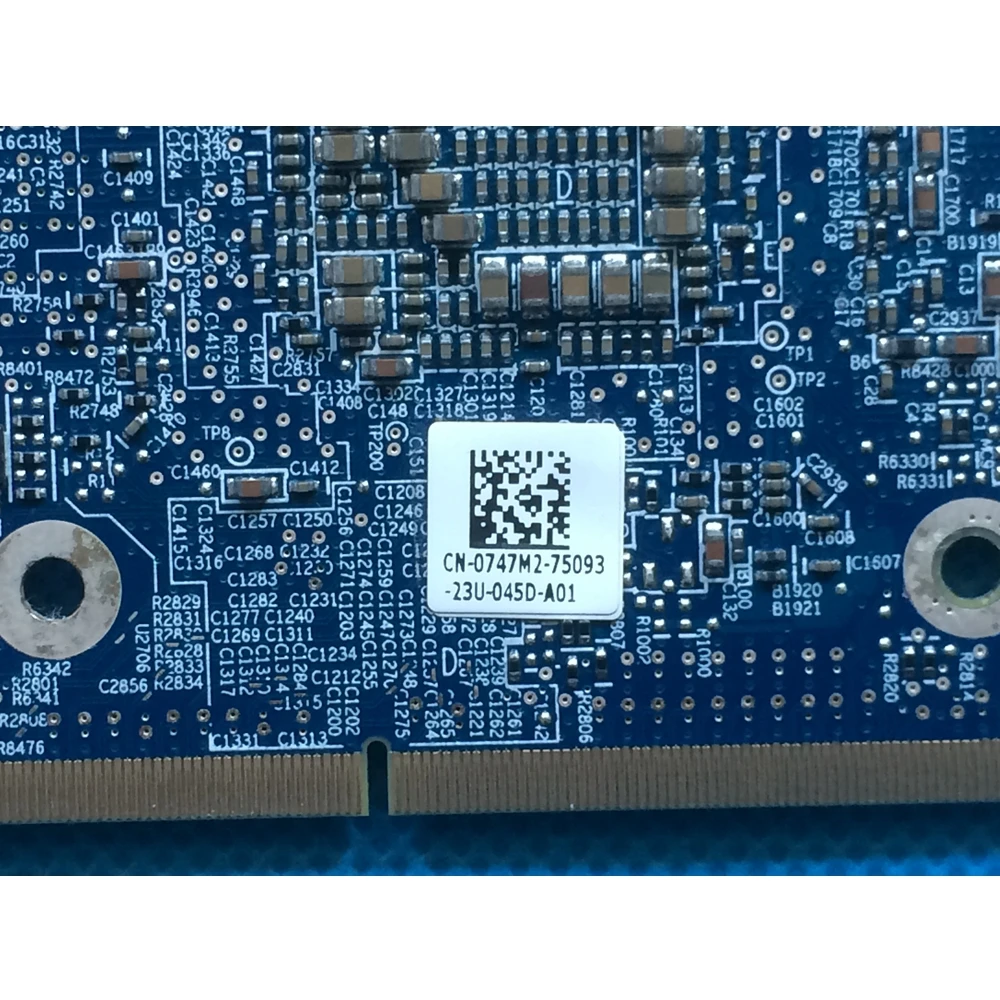 Подлинный 747M2/0747M2/CN-0747M2 HD 7970M HD7970 2GB видеокарта 216-0836036 для Alienware M17x R3/R4/M18x R2
