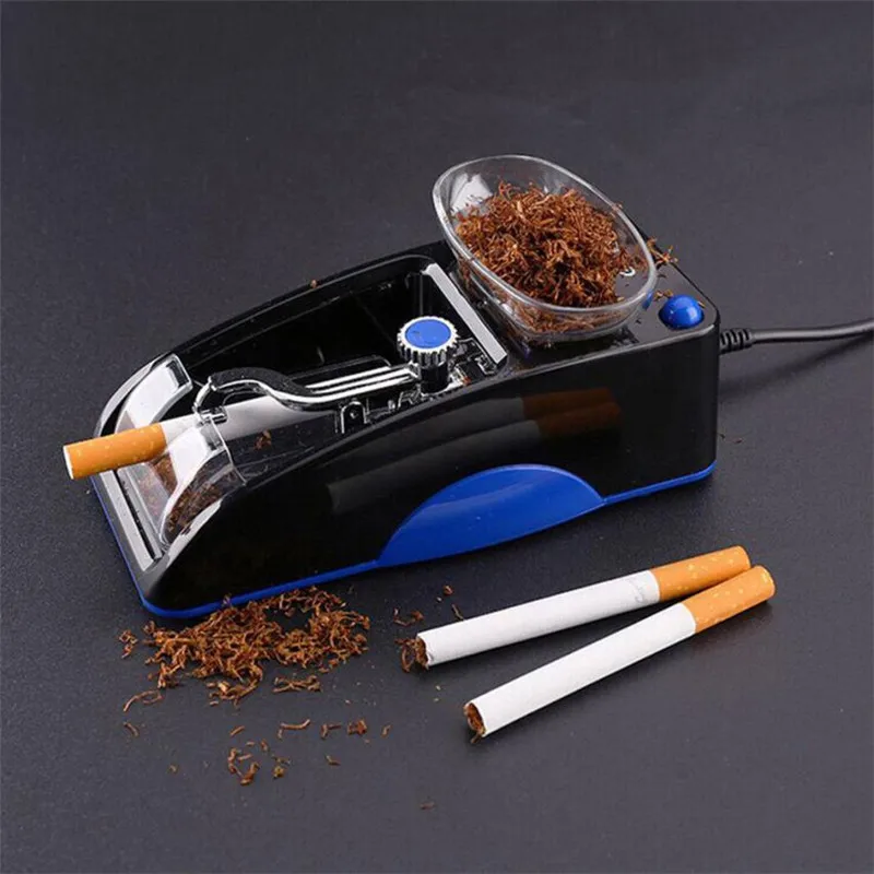 

1PC Electric Automatic Cigarette Rolling Machine 110-240V Auto Roll Cigarette Tool Tobacco Injector Maker Roller drop ship