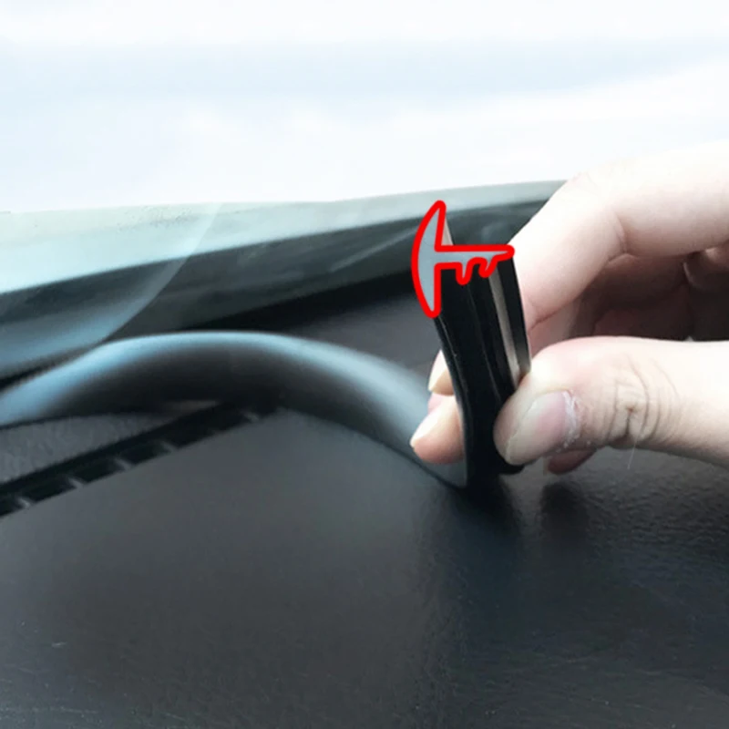 

Car Stickers Dashboard Sealing Strips Goods For Mazda Ford Toyota BMW Audi Hyundai KIA LADA Universal Auto Interior Accessories