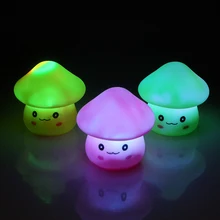 ITimo LED Rabbit Night Light Color Changing Bedroom Decoration Atmosphere Lamp Cute Mushroom For Kid Baby Bedside Children Gift