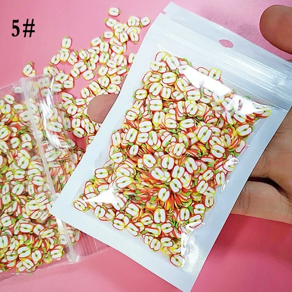 5 DIY слизистая глина конфеты поддельные торт десерт грязь частицы брызги для наполнителя украшения для моделирования еда для кукольного домика - Цвет: 5