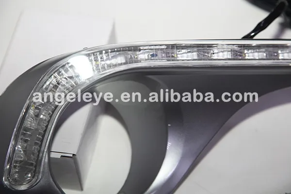 Для TOYOTA Highlander 12 светодиодов DRL Дневной ходовой светильник 2012-2013 год YDC