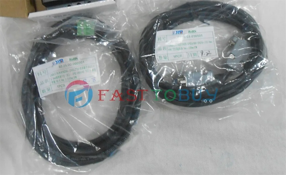 Leadshine серводвигателей c ЧПУ Типа CNC 200W NEMA24 60 мм ACM6002L2H-A0-B+ L5-400 220 В серводвигатель переменного тока Привод 0.64NM 3000R/мин 1.5A с 3 м кабель