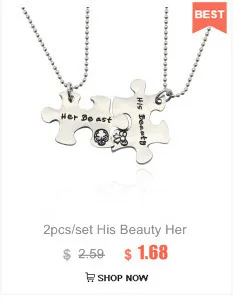 aliexpress com buy trendy her one his only couple necklace