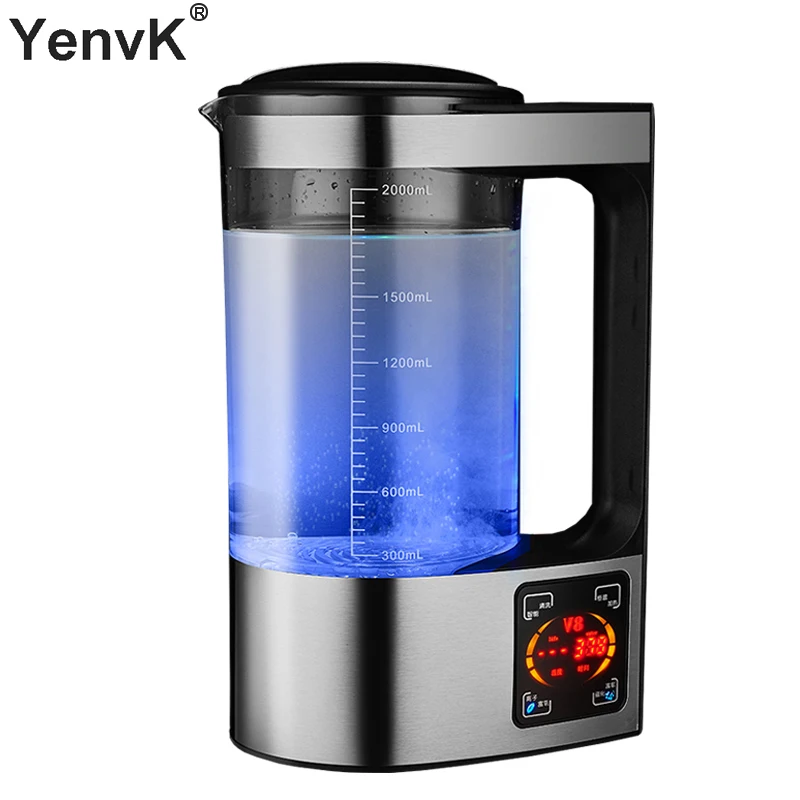 2L Rich Hydrogen Health Water Bottle Alkaline Water Ionizer Machine  Water filter Drink Hydrogen Water Generator 180V230V (5)