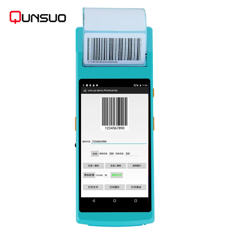 Автобусный талон NFC портативный мобильный терминал оплаты терминал Android pos