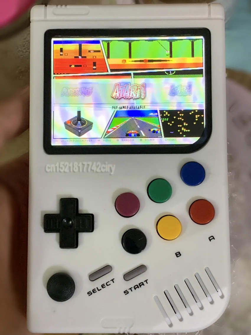 3,5 дюймов Raspberry pi 3 A+ LCL PI Boy игровая консоль Ручной игровой плеер Видео игровая консоль Встроенная более 3200~ 5200 игр - Цвет: Snow white