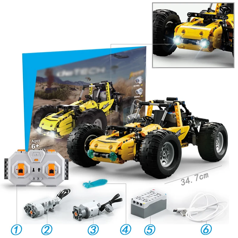 

Technology Machinery Group Jedi Survival Brakes Off-road Vehicles Motorcycle Armored Vehicles Assembled Blocks7081 7086 7045